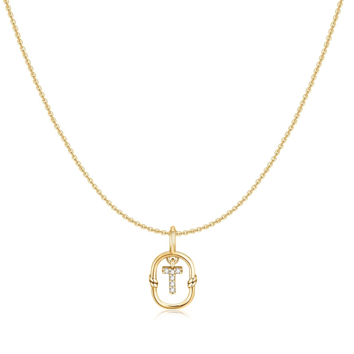 Initial Pendant Necklace