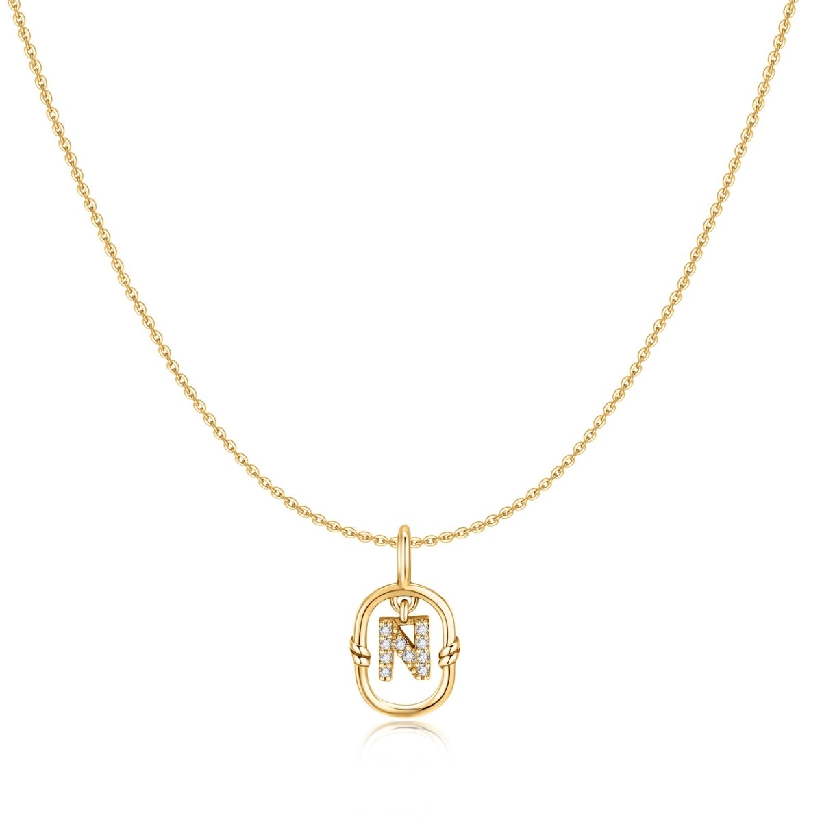 Initial Pendant Necklace