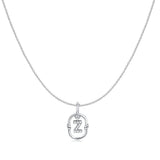 Initial Pendant Necklace