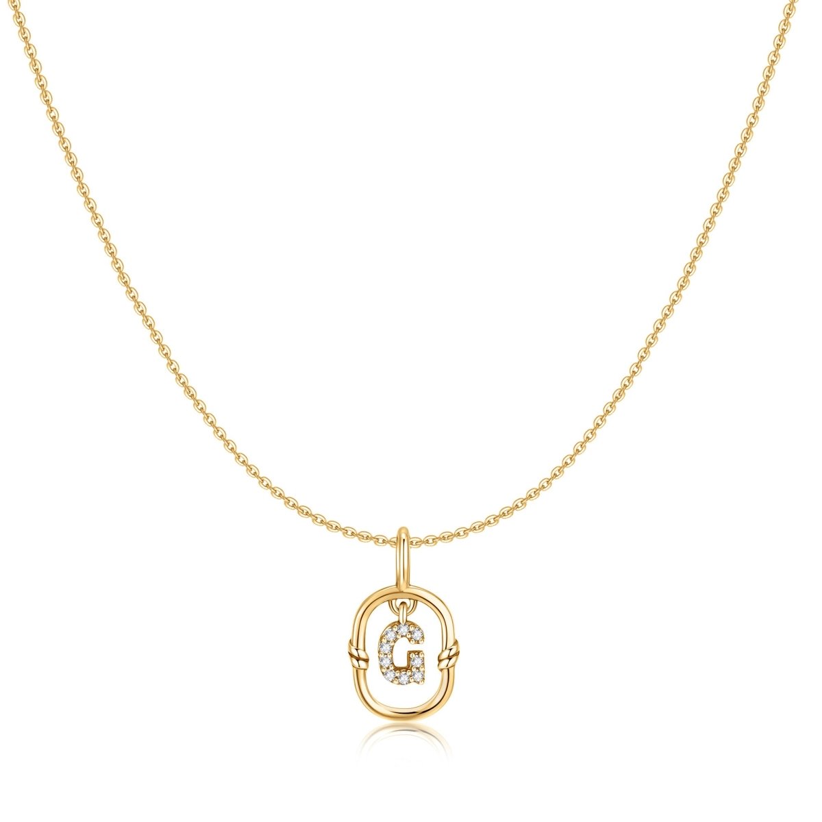 Initial Pendant Necklace
