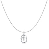 Initial Pendant Necklace