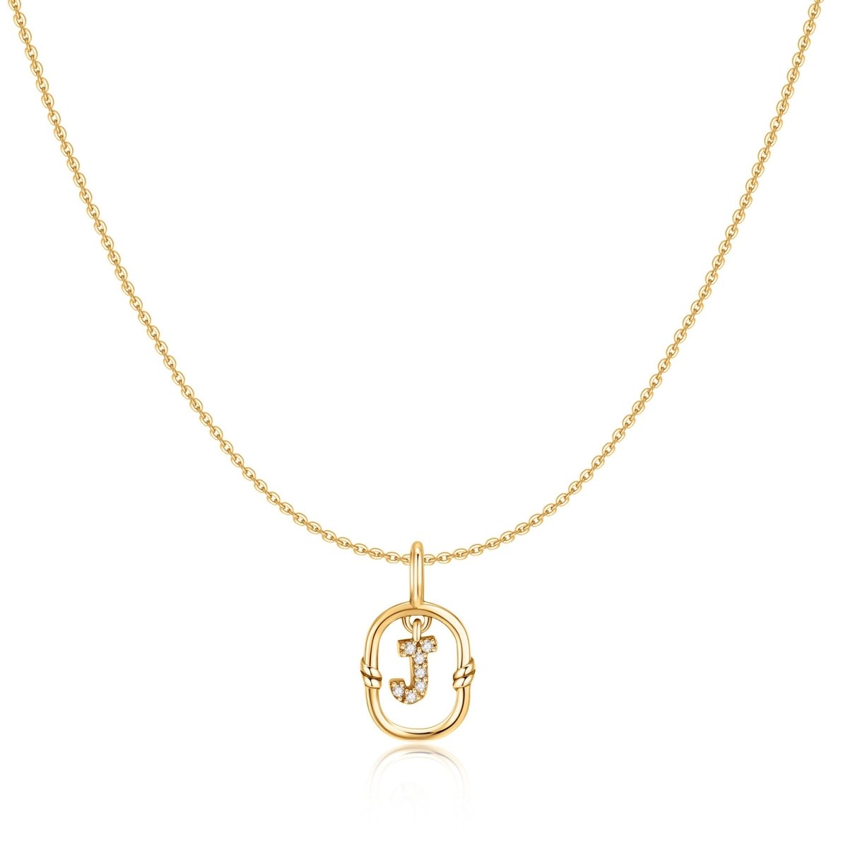 Initial Pendant Necklace
