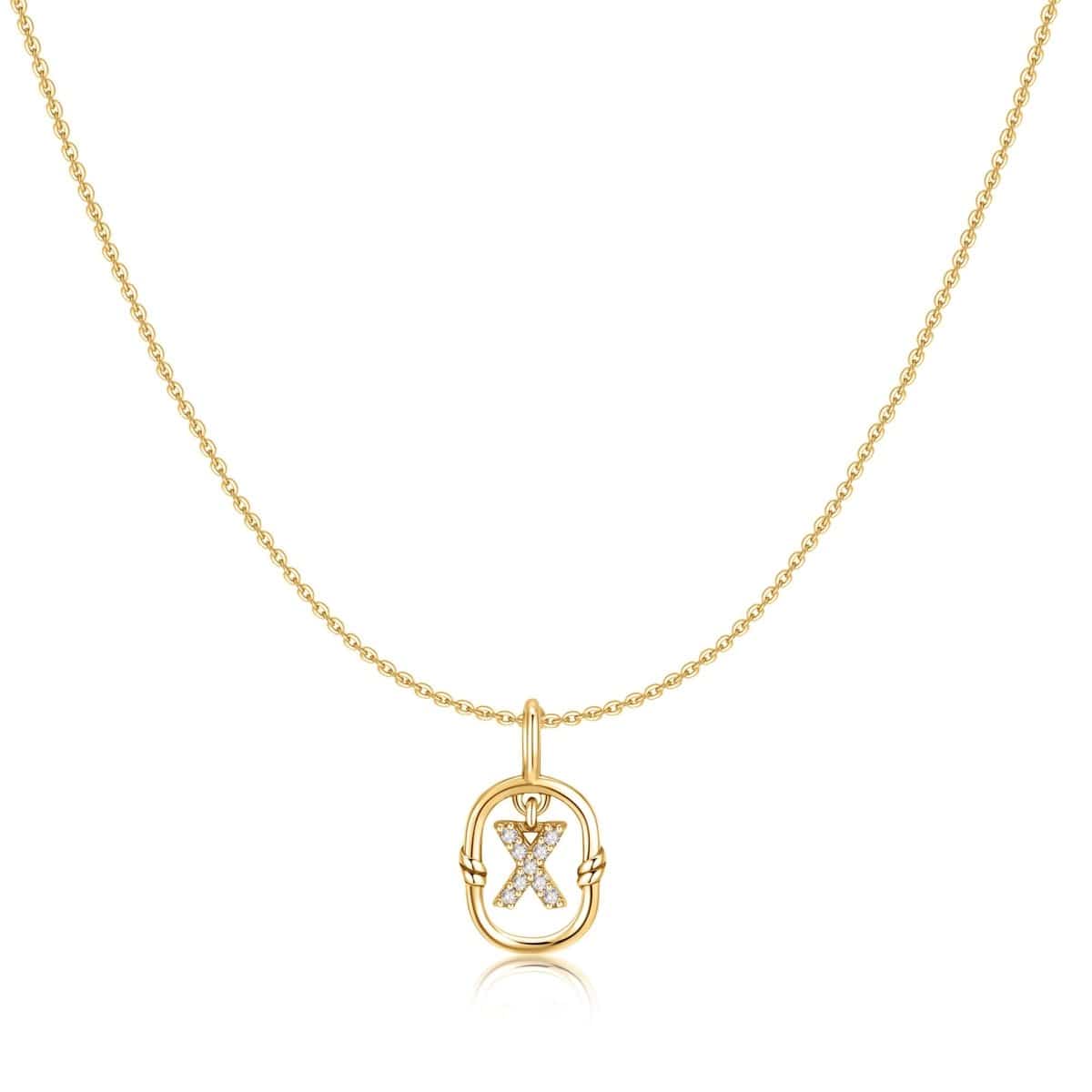 Initial Pendant Necklace