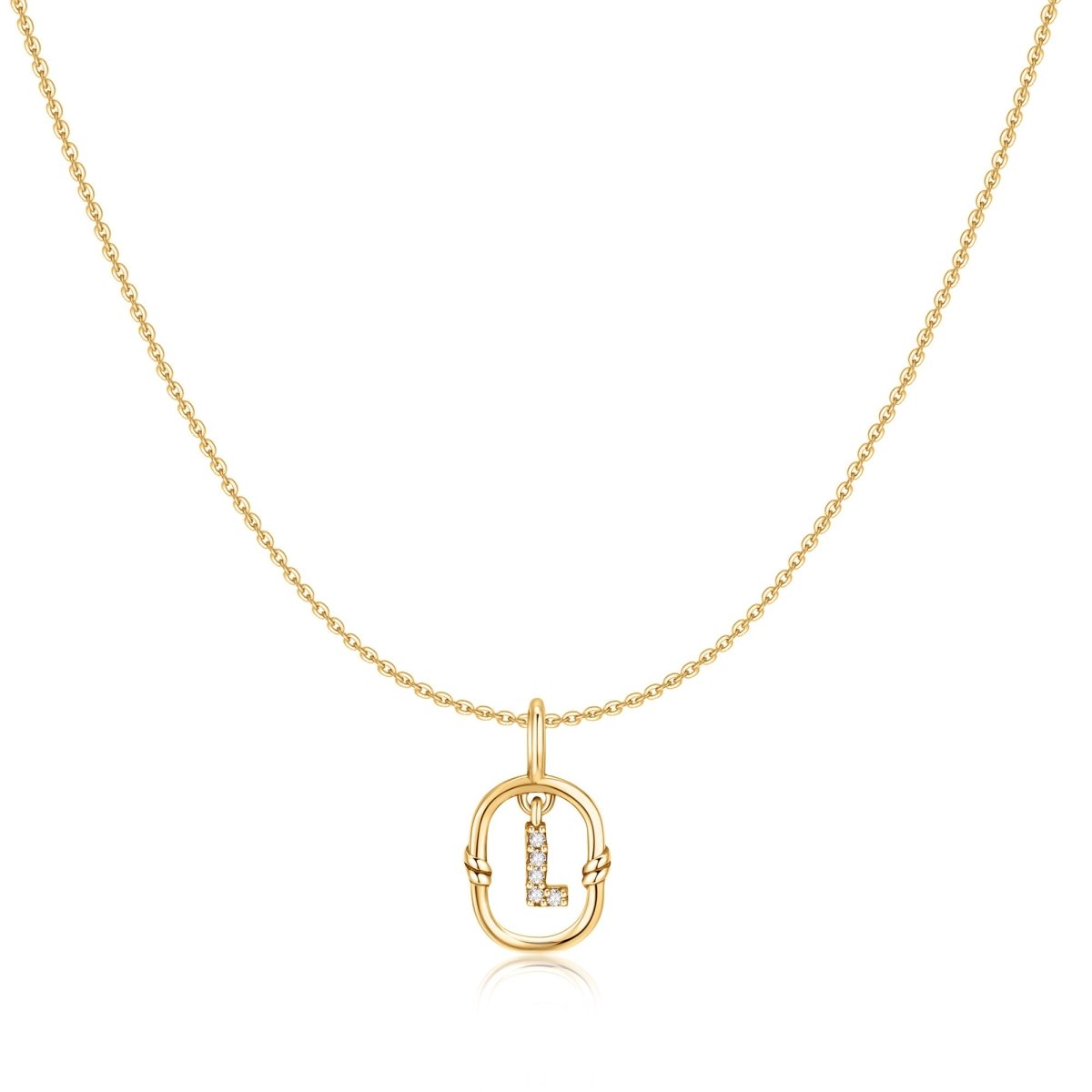 Initial Pendant Necklace