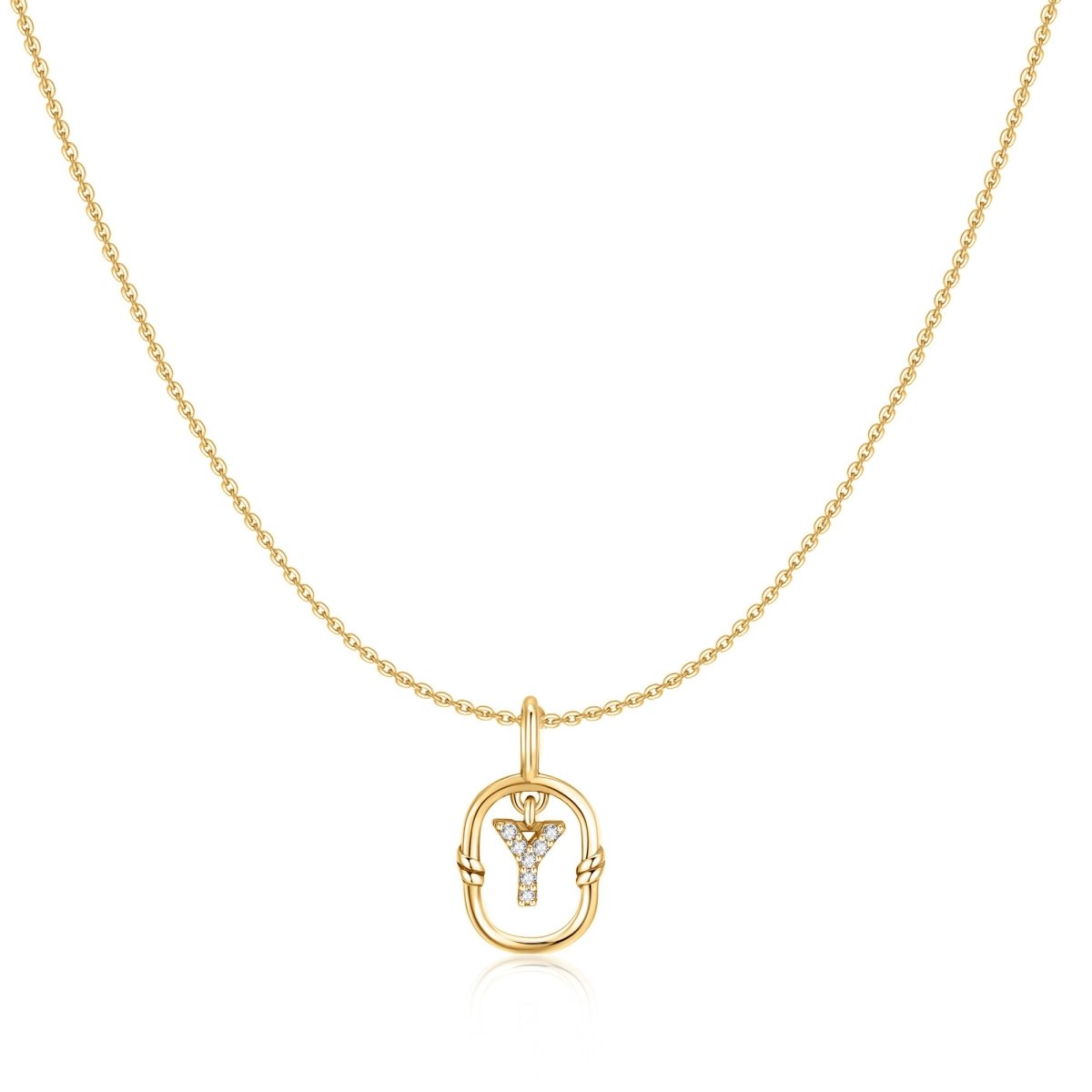 Initial Pendant Necklace