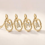 Initial Pendant Necklace