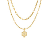 Initial Chain Necklace