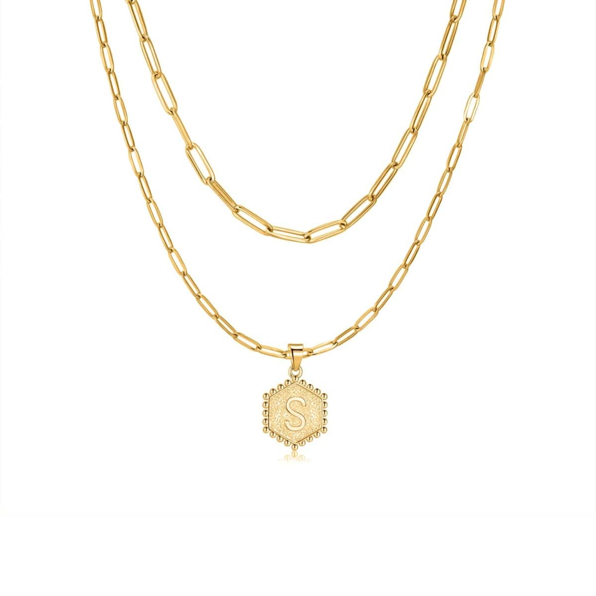 Initial Chain Necklace