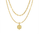 Initial Chain Necklace