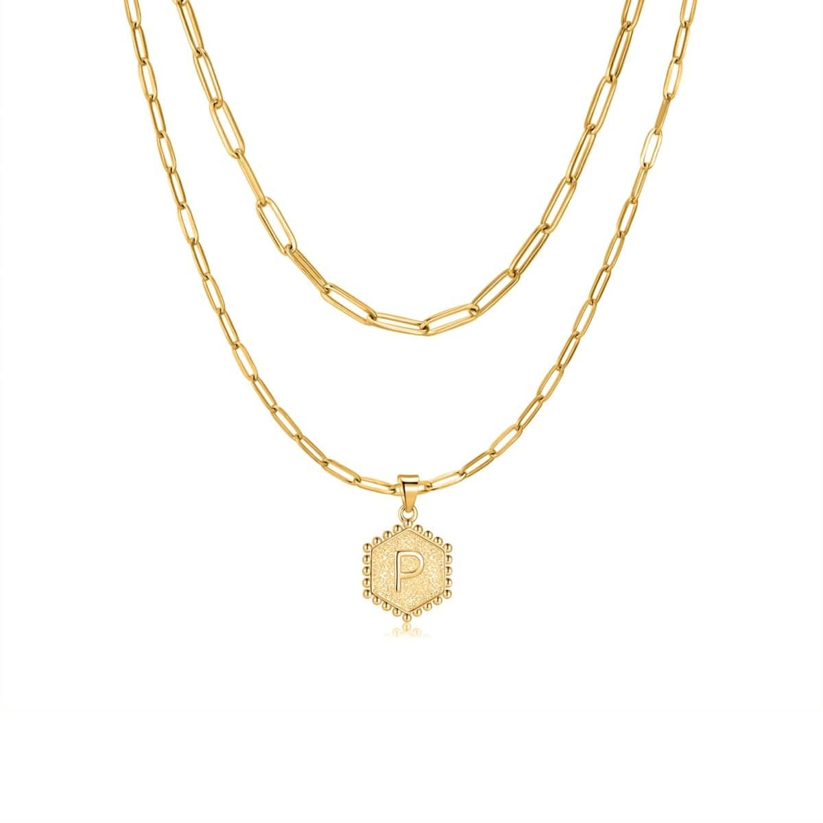 Initial Chain Necklace