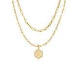 Initial Chain Necklace