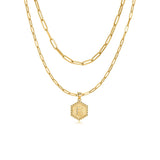 Initial Chain Necklace