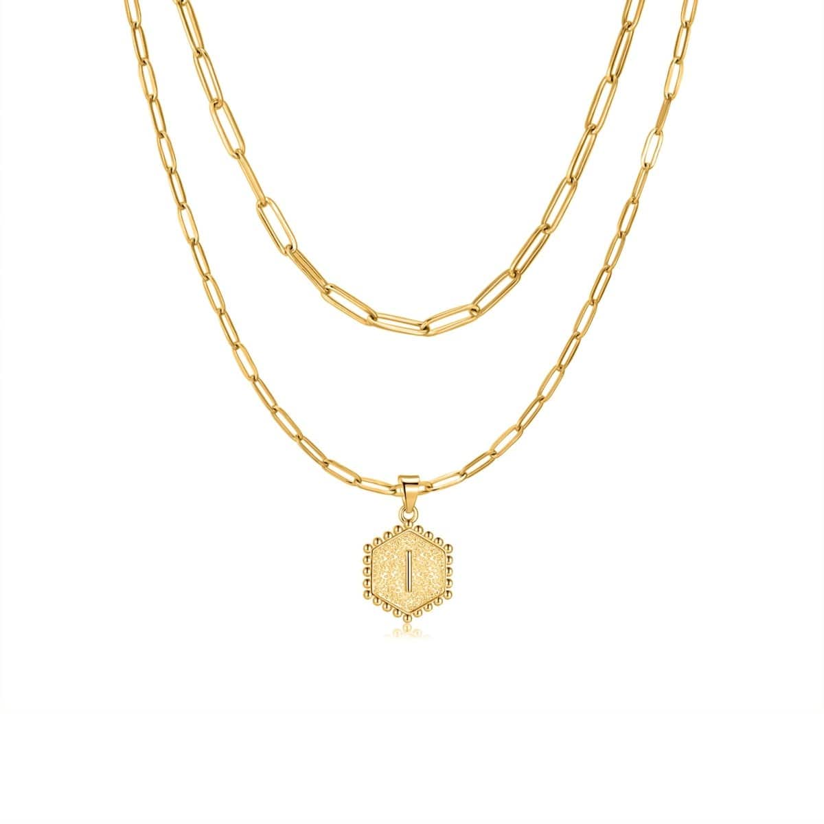 Initial Chain Necklace