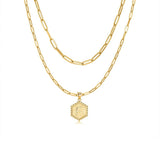Initial Chain Necklace