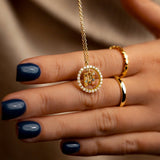 Sparkling Initials Necklace