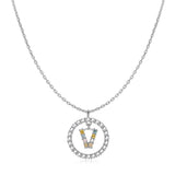 Sparkling Initials Necklace