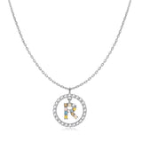 Sparkling Initials Necklace