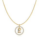 Sparkling Initials Necklace
