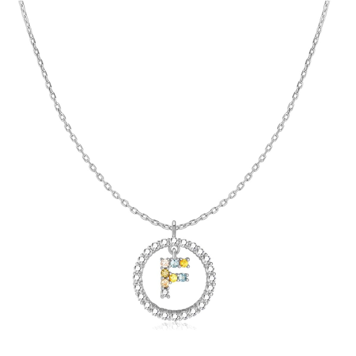 Sparkling Initials Necklace