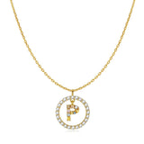 Sparkling Initials Necklace