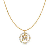 Sparkling Initials Necklace