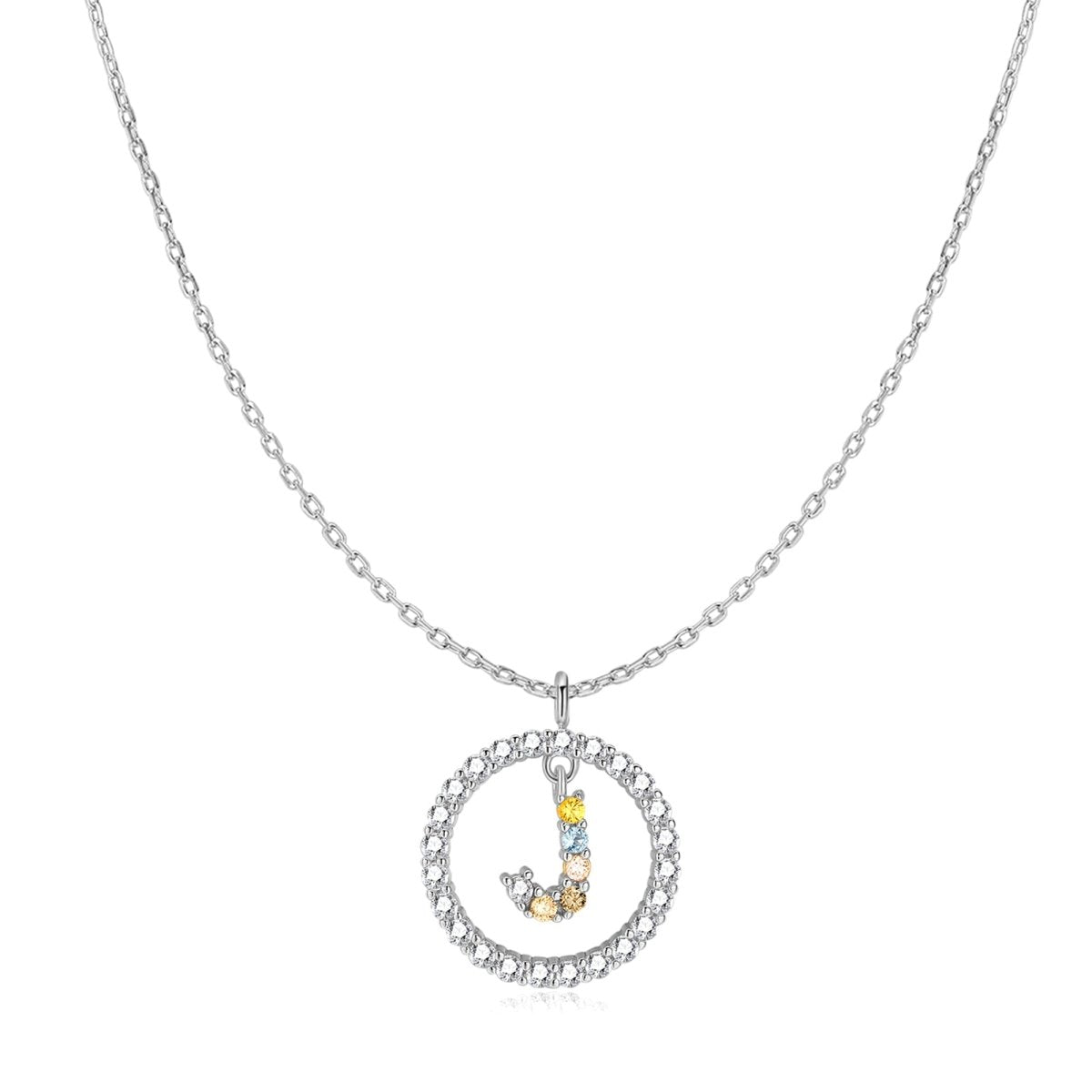 Sparkling Initials Necklace