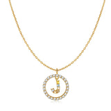 Sparkling Initials Necklace