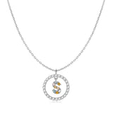 Sparkling Initials Necklace