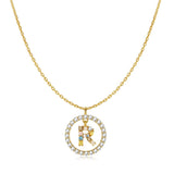 Sparkling Initials Necklace