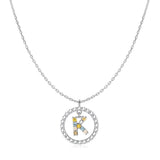 Sparkling Initials Necklace
