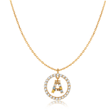 Sparkling Initials Necklace