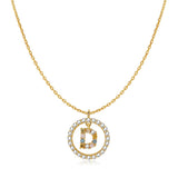 Sparkling Initials Necklace