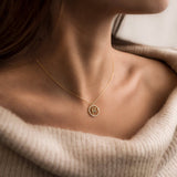 Sparkling Initials Necklace