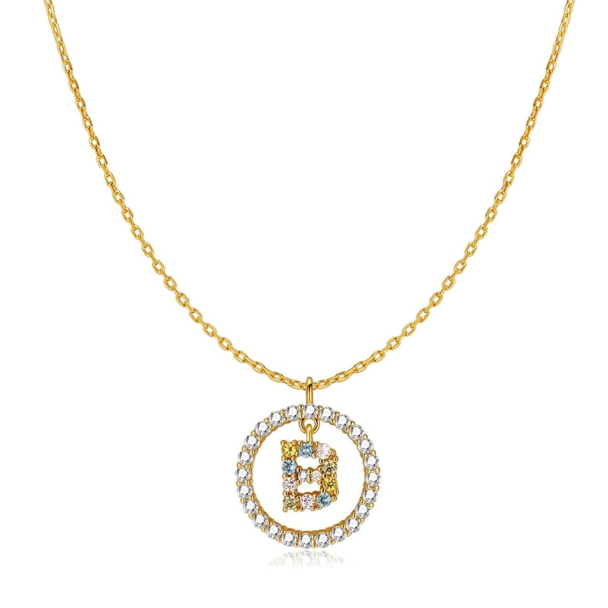 Sparkling Initials Necklace
