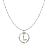 Sparkling Initials Necklace