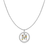 Sparkling Initials Necklace