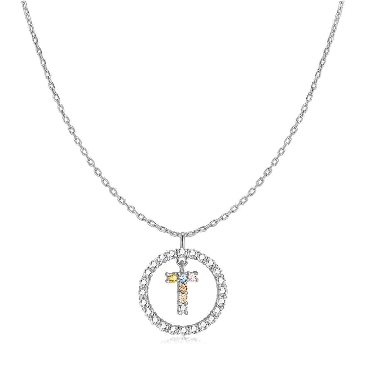 Sparkling Initials Necklace