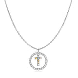Sparkling Initials Necklace