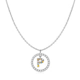 Sparkling Initials Necklace