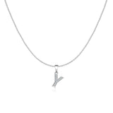 Sparkling Letter Necklace