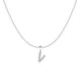Sparkling Letter Necklace