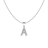 Sparkling Letter Necklace
