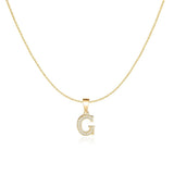 Sparkling Letter Necklace