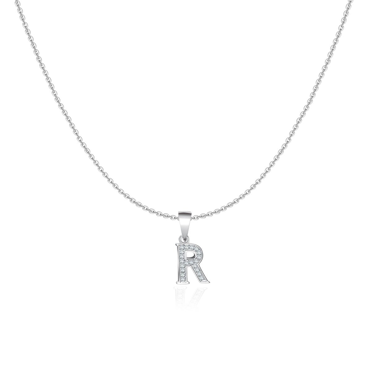 Sparkling Letter Necklace