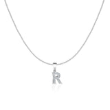 Sparkling Letter Necklace
