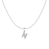 Sparkling Letter Necklace