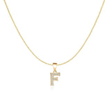 Sparkling Letter Necklace