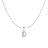 Sparkling Letter Necklace