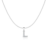 Sparkling Letter Necklace