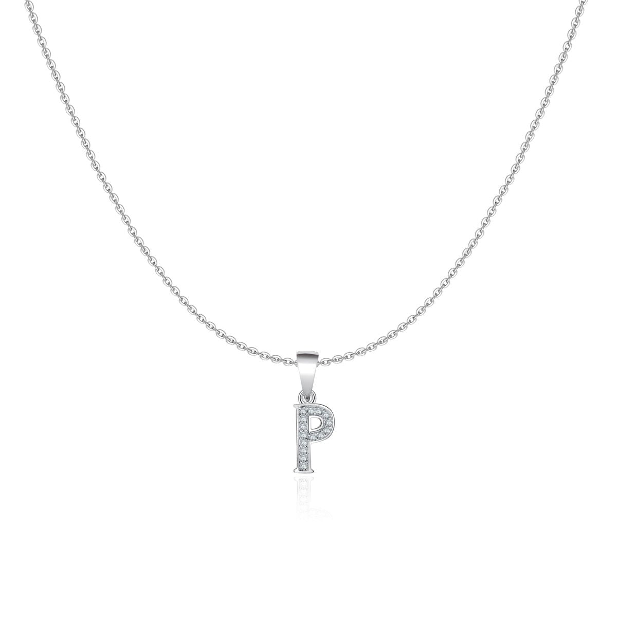 Sparkling Letter Necklace